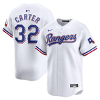 Evan Carter Texas Rangers Nike Home Limited Player Jersey - White