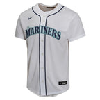 Julio Rodríguez Seattle Mariners Nike Youth Home Game Player Jersey - White