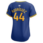 Julio Rodríguez Seattle Mariners Nike Women's City Connect Limited Player Jersey - Royal