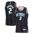 Cade Cunningham Detroit Pistons Nike Youth 2025/26 City Edition Swingman Jersey - Black