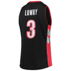 Kyle Lowry Toronto Raptors 2001/02 Hardwood Classics Swingman Jersey - Black