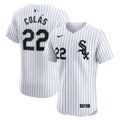 Oscar Colas Chicago White Sox Nike Home Elite Player Jersey - White