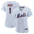 New York Mets Nike Women's #1 Bride Home Replica Jersey - White