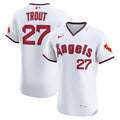 Mike Trout Los Angeles Angels Nike Alternate 2 Elite Jersey - White