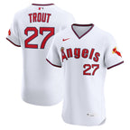 Mike Trout Los Angeles Angels Nike Alternate 2 Elite Jersey - White