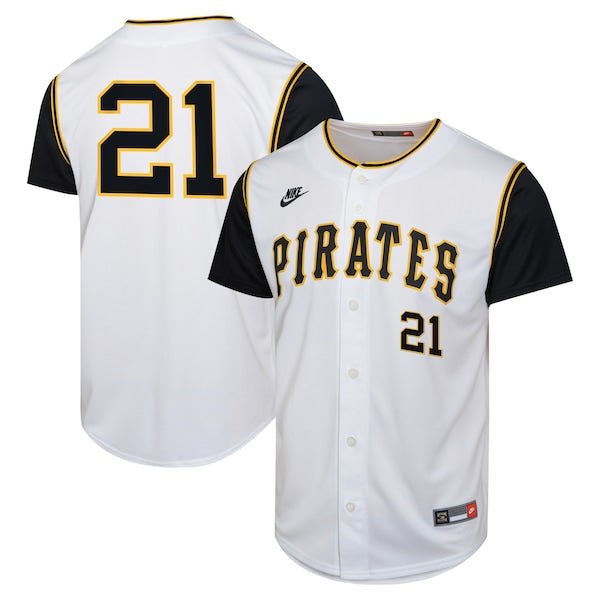 Roberto Clemente Pittsburgh Pirates Nike Youth Cooperstown Collection Limited Player Jersey - White