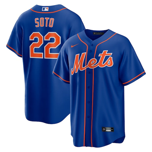 Juan Soto New York Mets Nike Replica Player Jersey - Royal