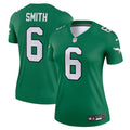 DeVonta Smith Philadelphia Eagles Nike Women's Alternate Legend Player Jersey - Kelly Green/Black