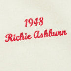 Richie Ashburn Philadelphia Phillies Cooperstown Collection 1948 Authentic Jersey - Cream