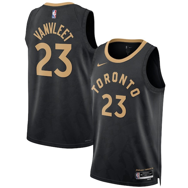 Fred VanVleet Toronto Raptors Nike Unisex 2022/23 Swingman Jersey - City Edition - Black