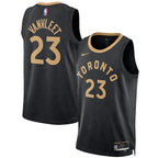 Fred VanVleet Toronto Raptors Nike Unisex 2022/23 Swingman Jersey - City Edition - Black