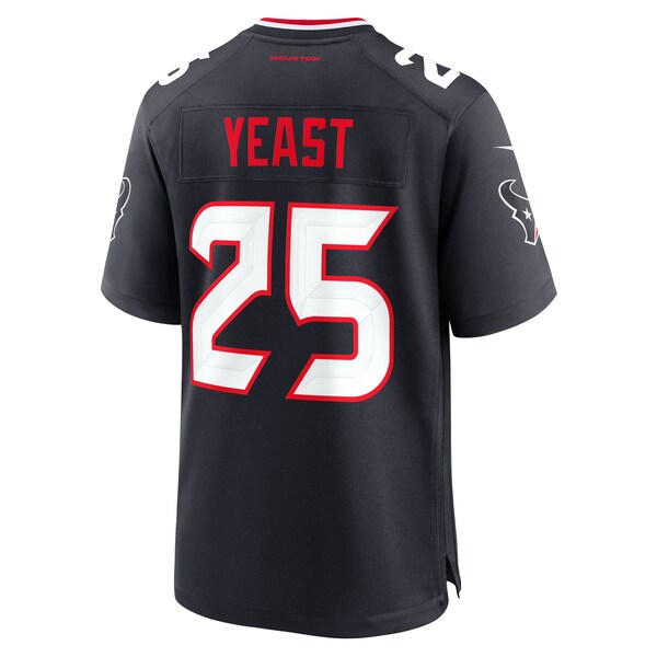 Russ Yeast Houston Texans Nike Team Game Jersey -  Navy
