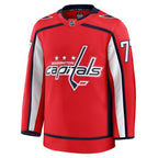 TJ Oshie Washington Capitals  Home Premium Jersey - Red/Black