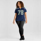 Stone Forsythe Seattle Seahawks Nike Women's Team Game Jersey -  College Navy