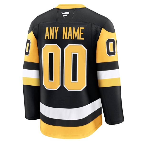 Pittsburgh Penguins  Home Premium Custom Jersey - Black/White
