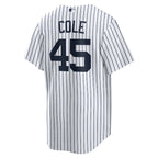 Gerrit Cole New York Yankees Nike Home Replica Player Name Jersey - White/Navy
