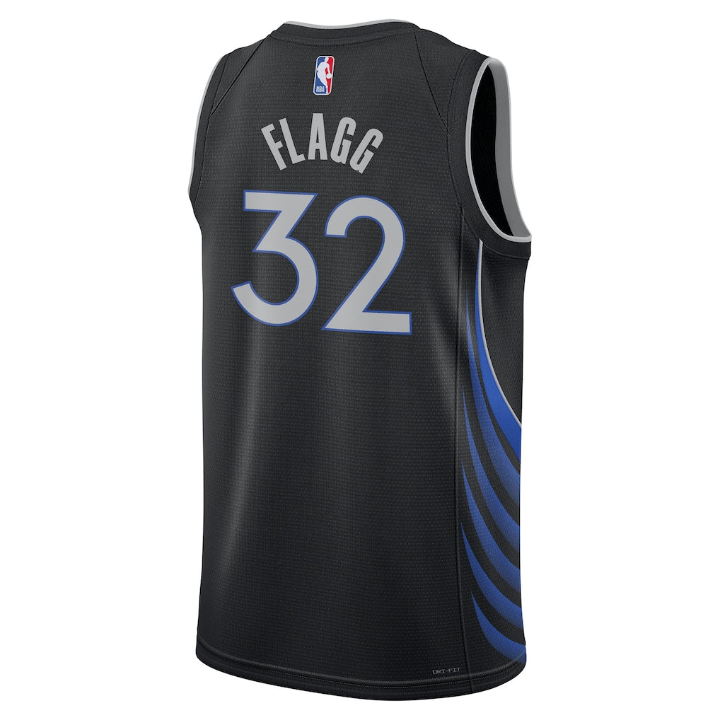 Dallas Mavericks Nike 2025/26 City Edition Swingman Jersey - Black - Cooper Flagg - Unisex