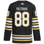 David Pastrnak Boston Bruins adidas  Primegreen Authentic Player Jersey - Black/White