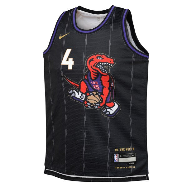 Scottie Barnes Toronto Raptors Nike Youth 2024/25 Swingman Player Jersey - City Edition - Black