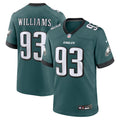 Milton Williams Philadelphia Eagles Nike Team Game Jersey - Midnight Green
