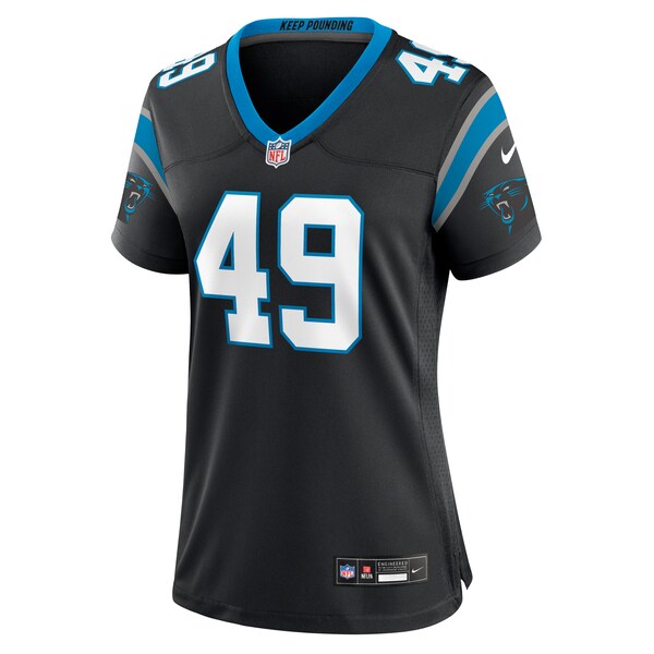 Jon Rhattigan Carolina Panthers Nike Women's  Game Jersey -  Black