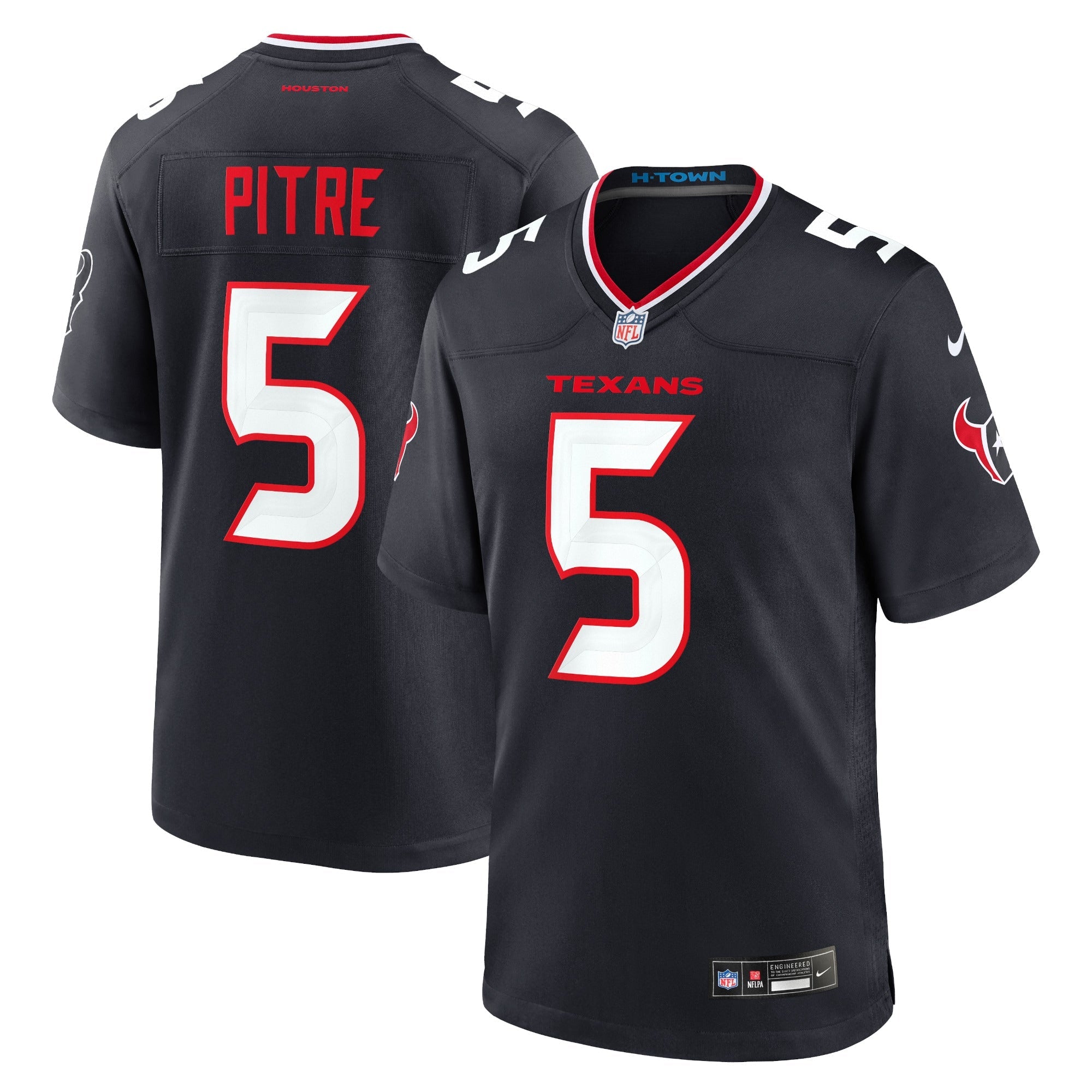 Jalen Pitre Houston Texans Nike Game Jersey - White