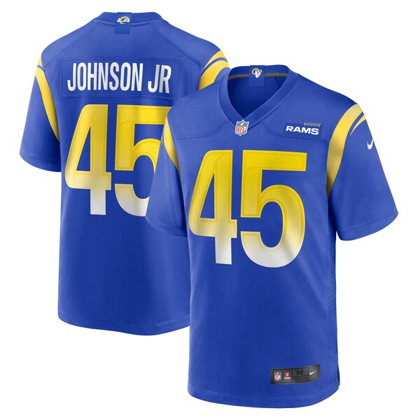 Neal Johnson Jr Los Angeles Rams Nike Game Jersey -  Royal