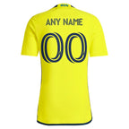Nashville SC adidas 2024 The 615 Kit Replica Custom Jersey - Yellow