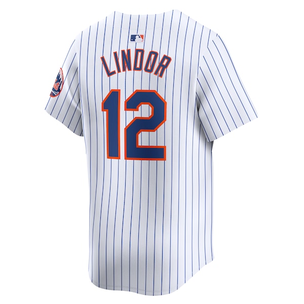 Francisco Lindor New York Mets Nike Youth Home Limited Player Jersey - White