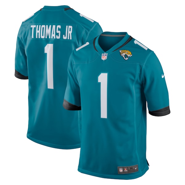 Brian Thomas Jr Jacksonville Jaguars Nike 2024 NFL Draft First Round Pick Player Game Jersey - Teal