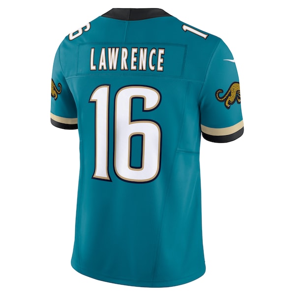 Trevor Lawrence Jacksonville Jaguars Nike Prowler Throwback Vapor F.U.S.E. Limited Jersey - Teal