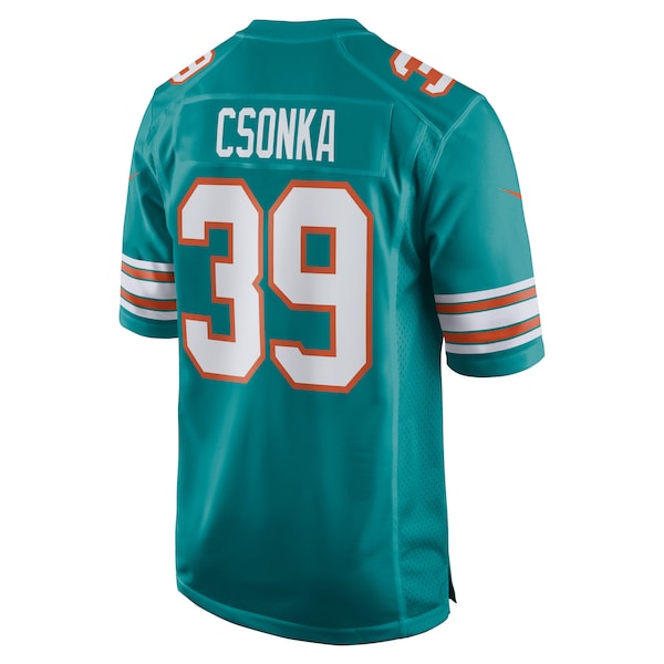 Larry Csonka Miami Dolphins Nike Retired Player Jersey - Aqua/White