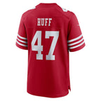 Bryce Huff San Francisco 49ers Nike Team Game Jersey -  Scarlet