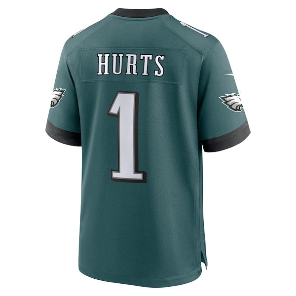 Jalen Hurts Philadelphia Eagles Nike Super Bowl LIX Game Player Jersey - Midnight Green