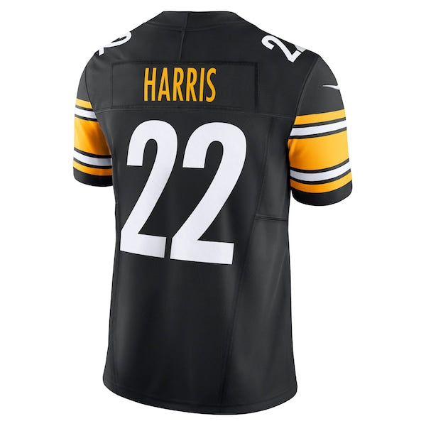 Najee Harris Pittsburgh Steelers Nike Vapor F.U.S.E. Limited Jersey - Black/White