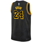 Kobe Bryant Los Angeles Lakers Nike Youth Swingman Jersey - City Edition - Black