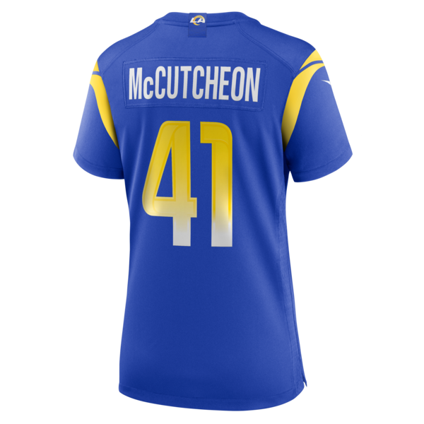 Cameron McCutcheon Los Angeles Rams Nike Women's  Game Jersey - Royal