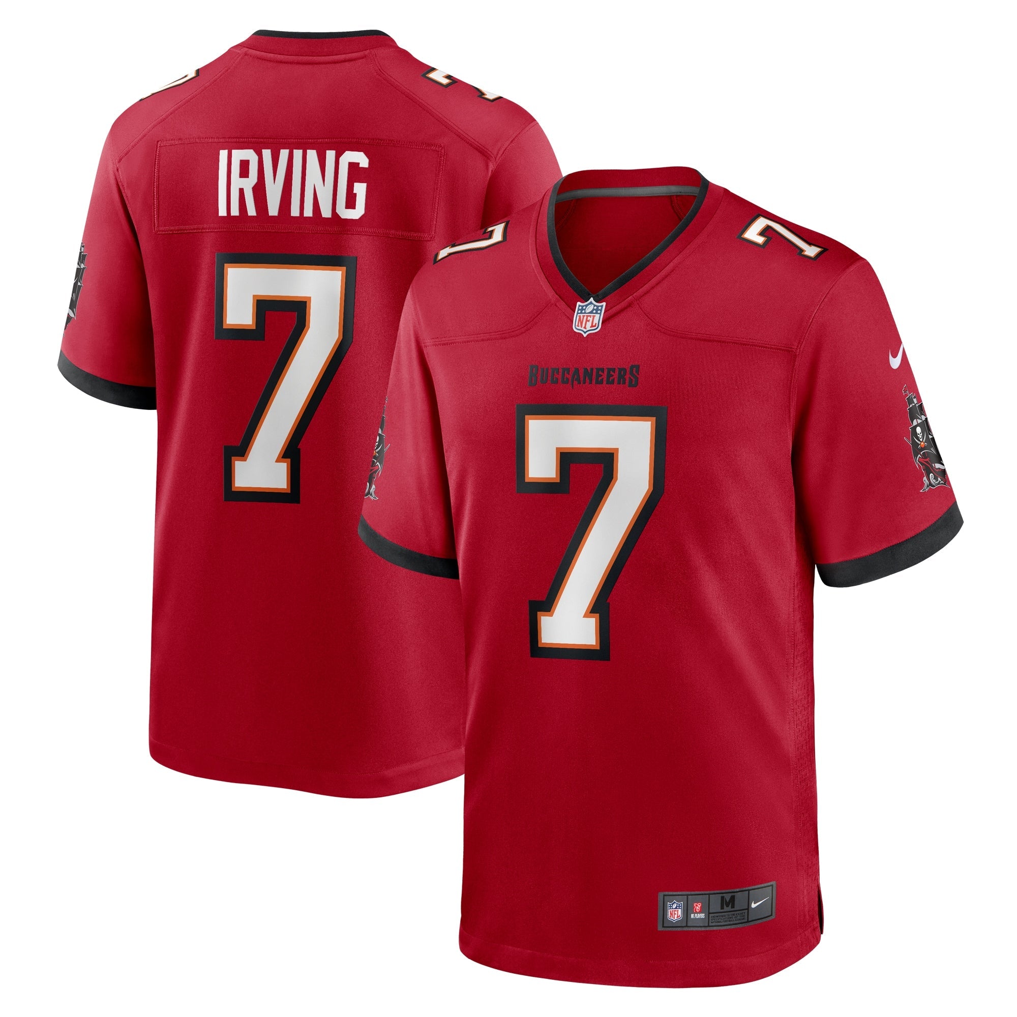 Bucky Irving '76 Tampa Bay Buccaneers Nike  Game Jersey - White/Red/Orange