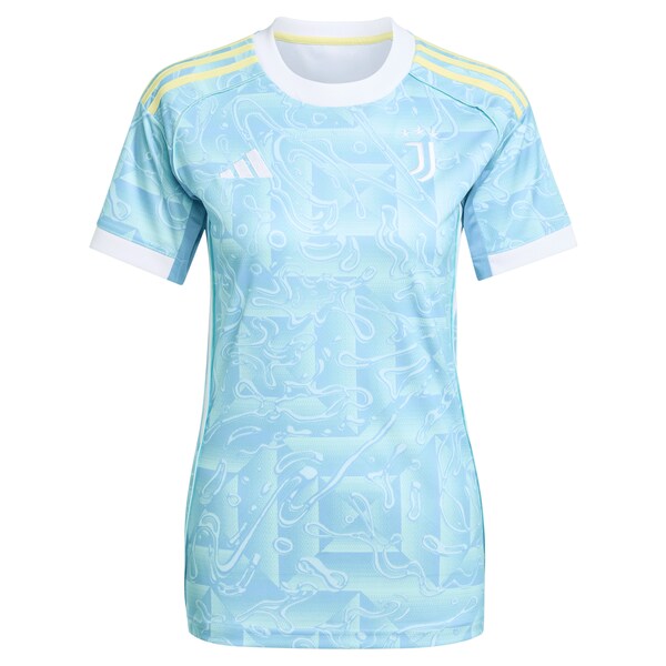 Juventus adidas Women's  2025/26 Away Replica Jersey - Blue/White