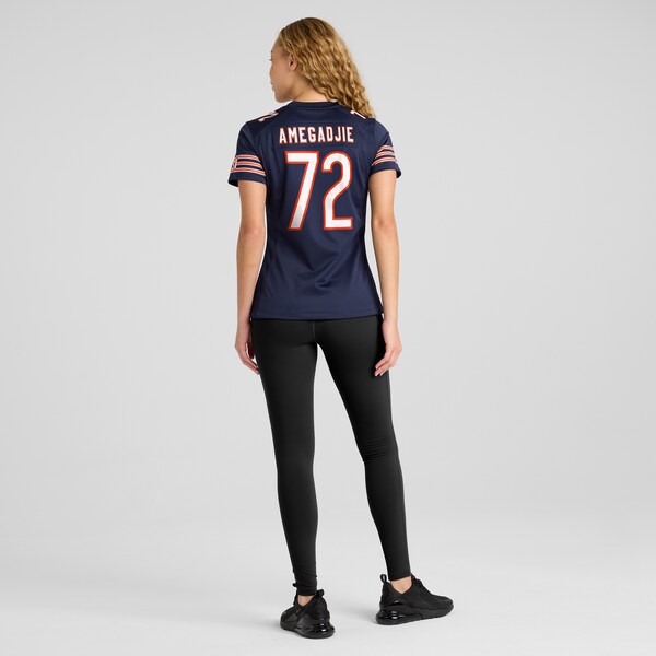 Kiran Amegadjie Chicago Bears Nike Women's  Game Jersey -  Navy