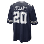 Tony Pollard Dallas Cowboys Nike Game Player Jersey - Navy/White