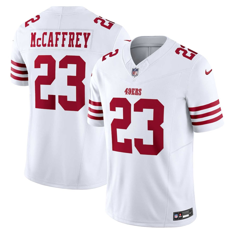 Christian McCaffrey San Francisco 49ers Nike  Vapor F.U.S.E. Limited Jersey - White