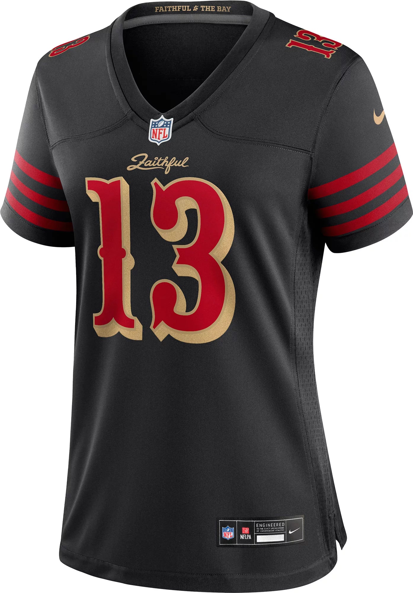 Women's Brock Purdy San Francisco 49ers Nike 2025 RIVALRIES Game Jersey - Black