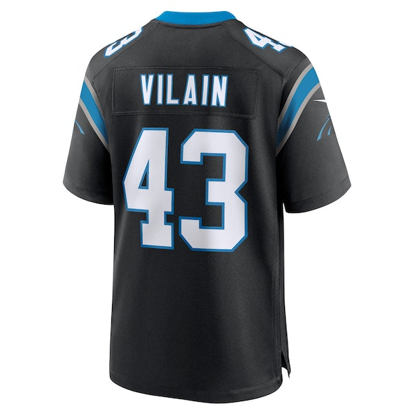 Luiji Vilain Carolina Panthers Nike  Game Jersey -  Black