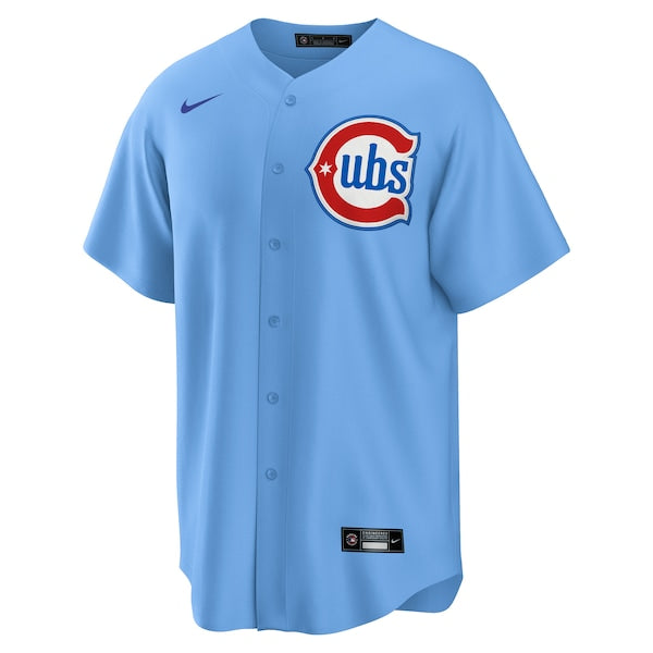 Dansby Swanson Chicago Cubs Nike 2nd Alternate Replica Player Jersey - Light Blue