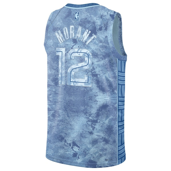 Ja Morant Memphis Grizzlies Nike Unisex Select Series Swingman Jersey - Light Blue