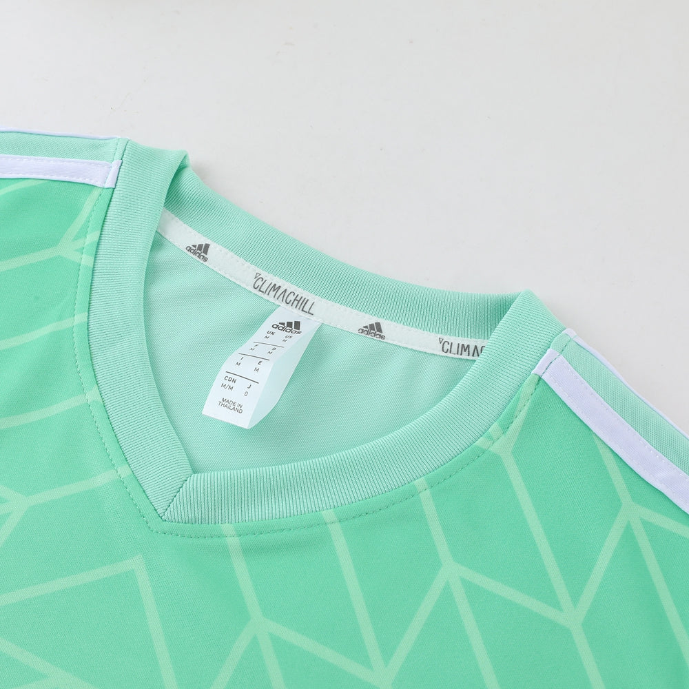 Adidas Short Sleeve Training Jersey Set - AD05- Fruit Green