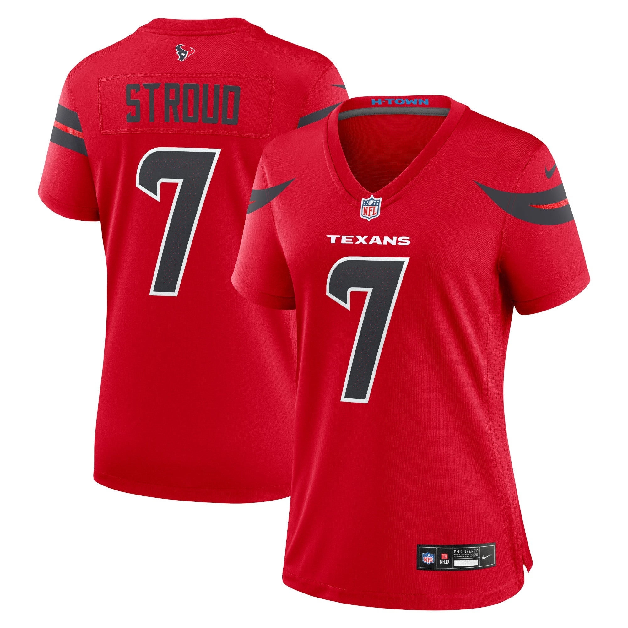 C.J. Stroud Houston Texans Nike Women's Alternate Game Jersey - Navy/Red/White