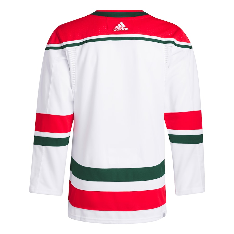 New Jersey Devils adidas 2022/23 Heritage - Primegreen Authentic Pro Jersey - White