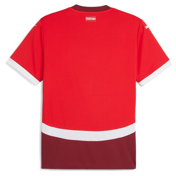 Switzerland National Team Puma 2024 Home Replica Jersey - Red/White